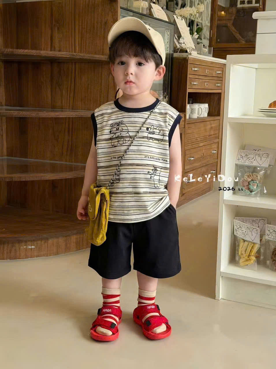 T802 set 3 lỗ kẻ cún
