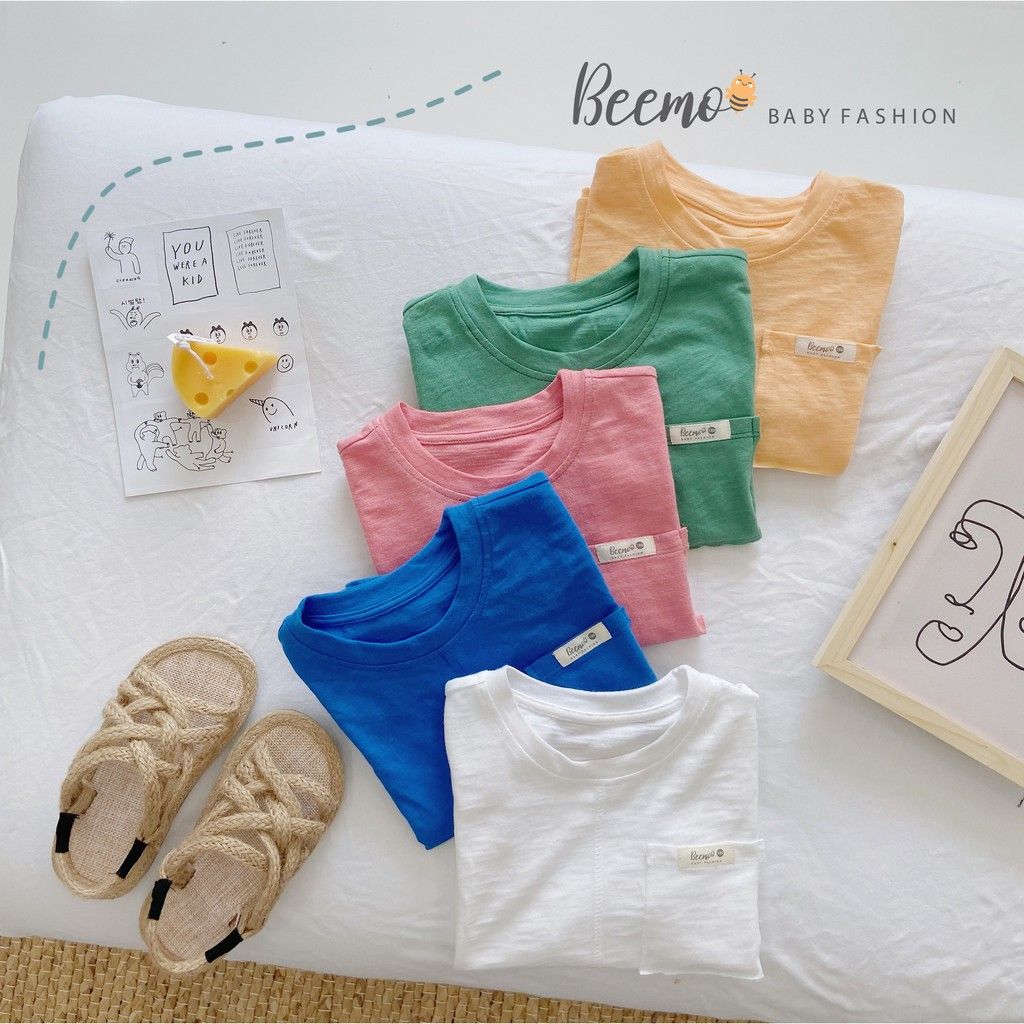 Áo phông cotton ba lỗ bé trai Beemo - 21A020