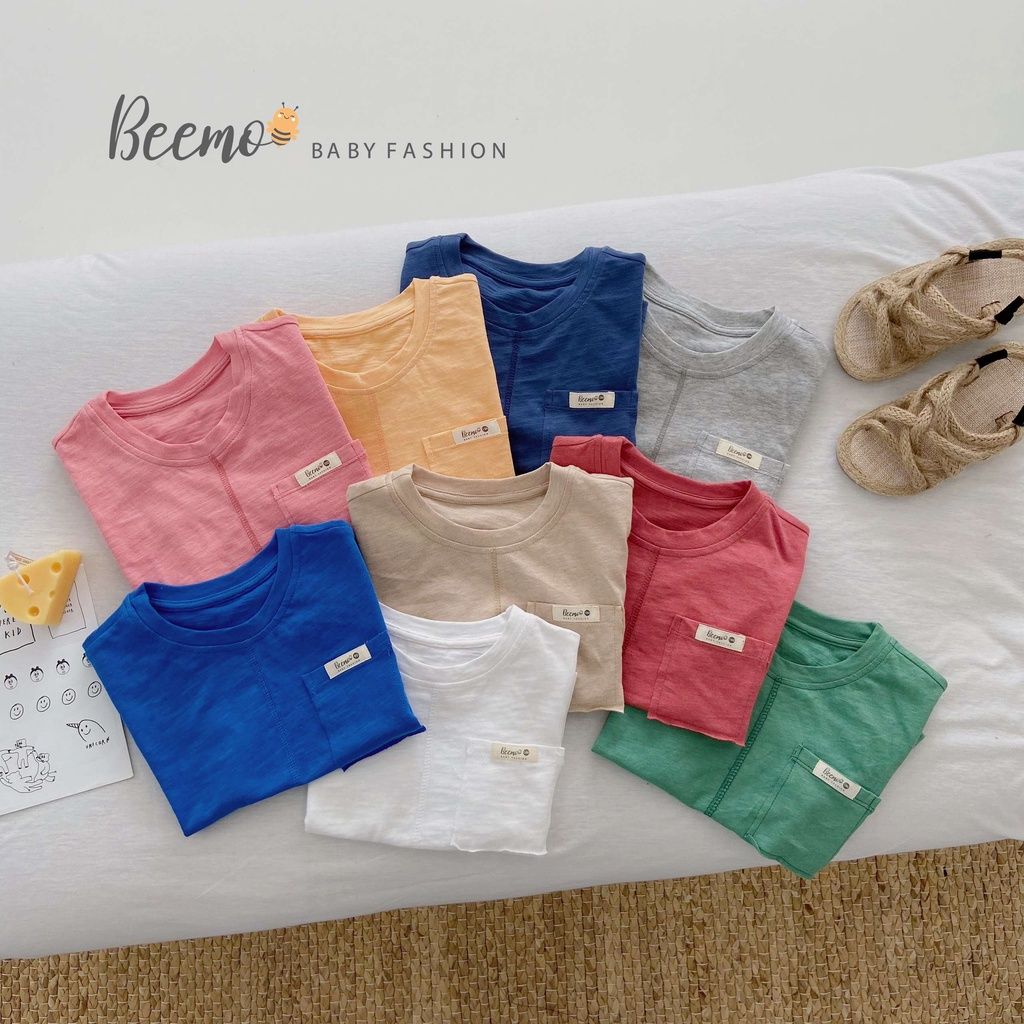Áo phông cotton ba lỗ bé trai Beemo - 21A020