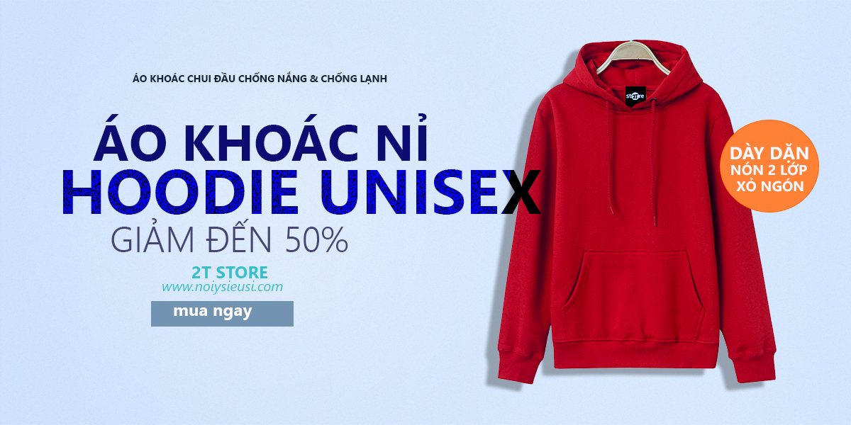 Mua Áo hoodie nam tại 2T STORE NOIYSIEUSI.COM trực tuyến với giá tốt nhất ngay hôm nay ✓Đổi trả trong 30 ngày ✓giao hàng nhanh chóng. Nơi bán áo hoodie nỉ giá rẻ ở đâu? Mua áo hoodie chất đẹp và giá rẻ ? Nơi bán áo hoodie nỉ. Địa chỉ tin cậy từ xưởng may ở tphcm, cung cấp sỉ áo khoác hoodie.