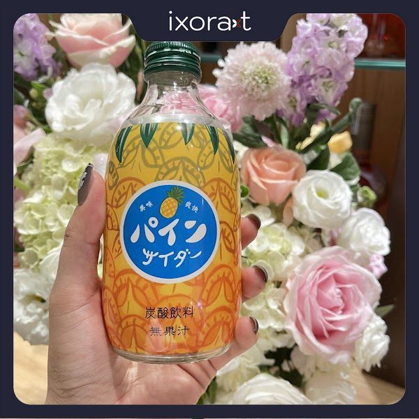 Soda Vị Dứa Tomomasu Nhật Bản (Thùng 24 Chai X 300ml)