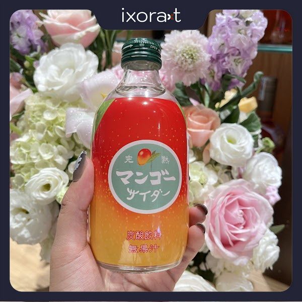 Soda Vị Xoài Tomomasu Nhật Bản (Thùng 24 Chai X 300ml)