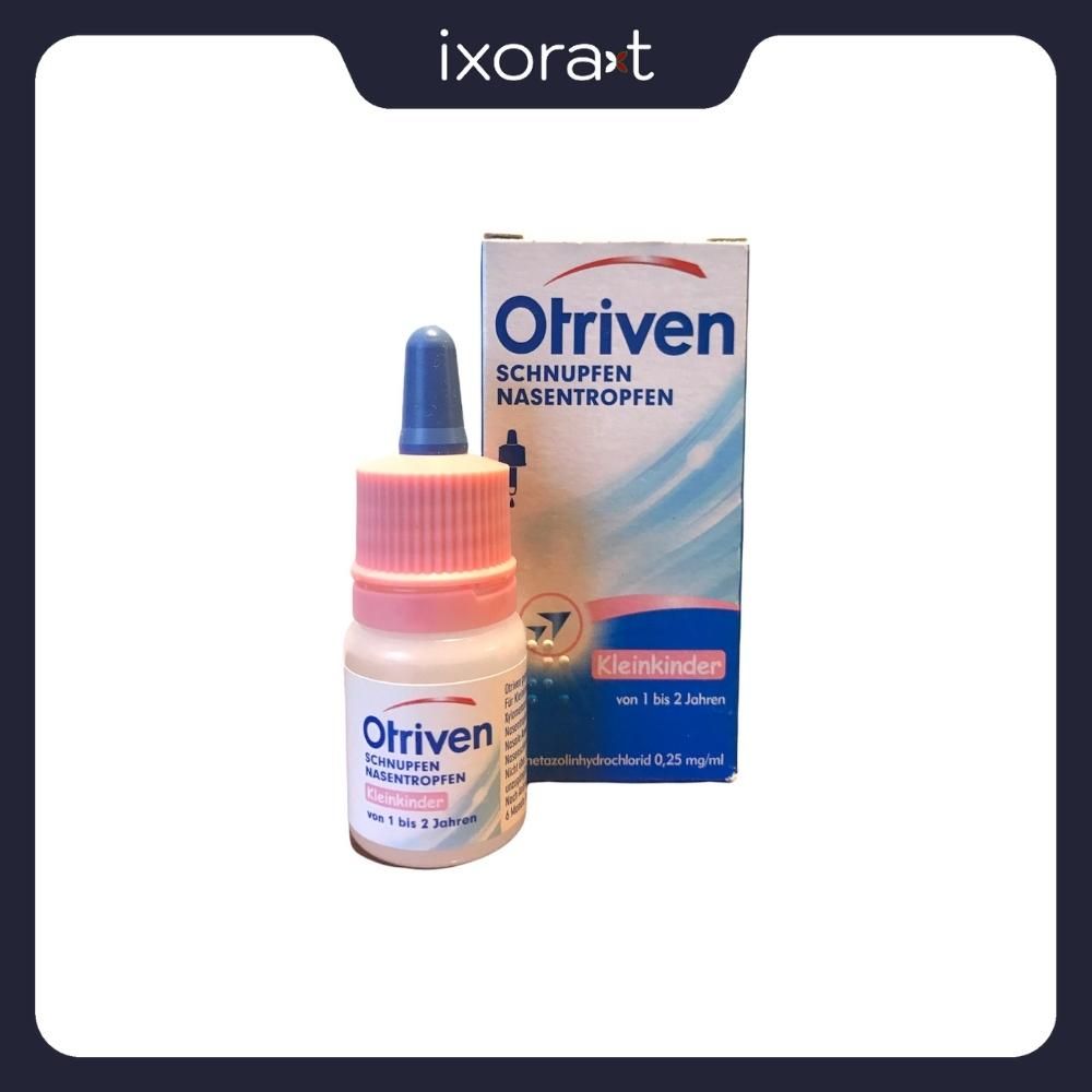 Nước Nhỏ Mũi Otriven 0,25 Lọ 10ml Otrivin Thuốc Nhỏ Mũi Cho Bé 1-2 Tuổi