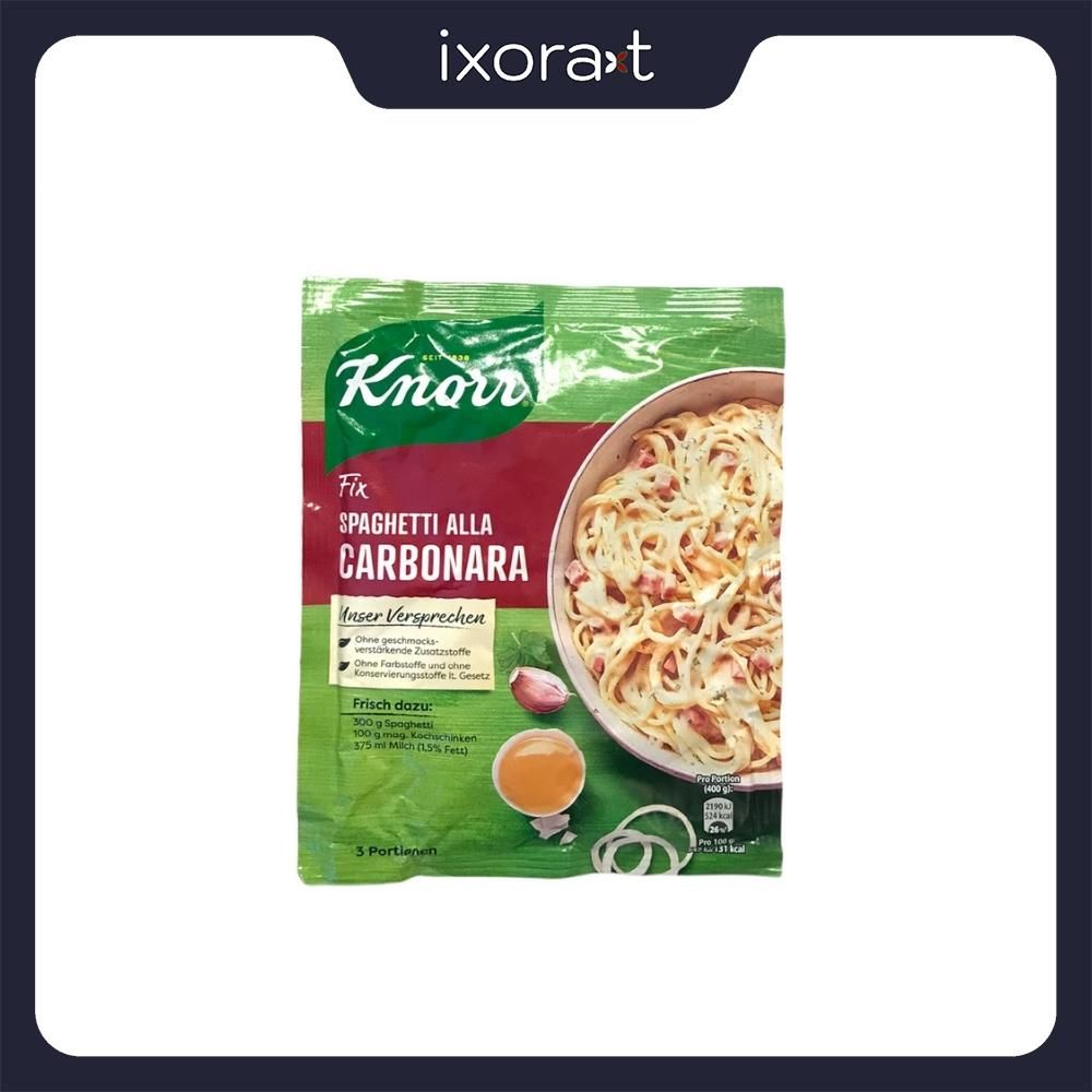 Knorr Các Loại Bột Nêm Công Thức (Spaghetti, Sốt Nấm...) - Đức 26g