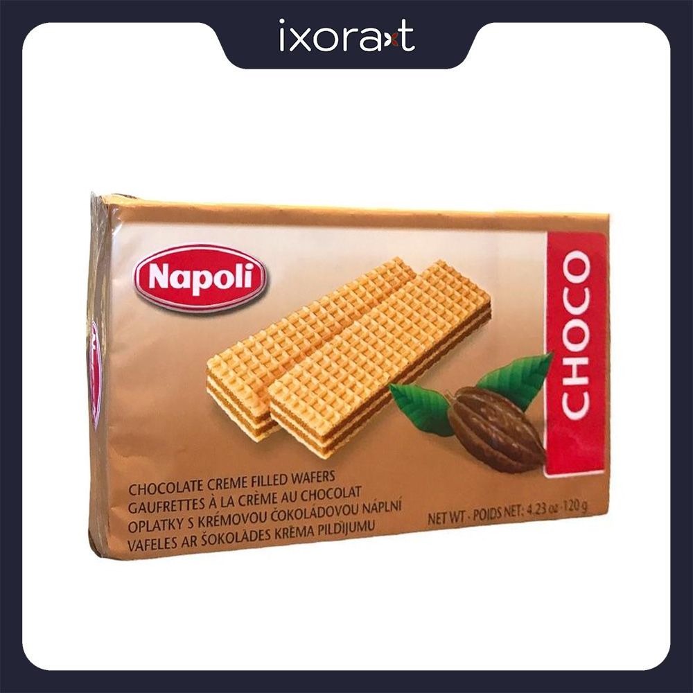 Bánh Xốp Vafer Napoli Chocolate 120g