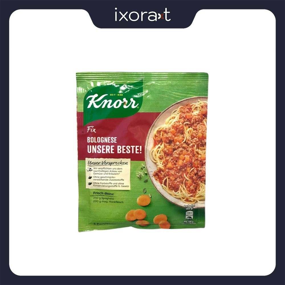 Knorr Các Loại Bột Nêm Công Thức (Spaghetti, Sốt Nấm...) -Nội Địa Đức 40g