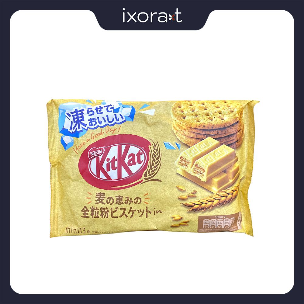 KitKat bánh quy lúa mạch nguyên cám mini 13 thanh