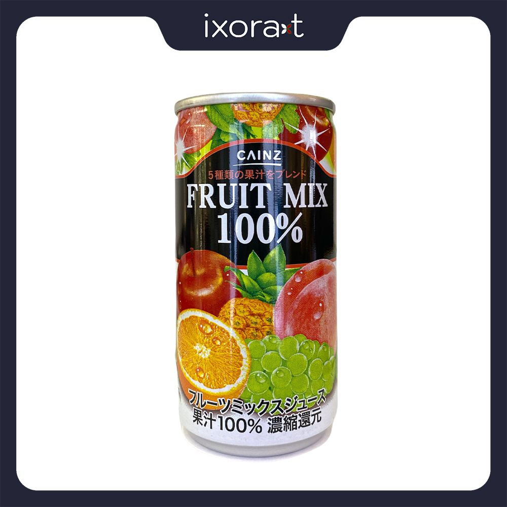 Nước ép trái cây nguyên chất 100% Cainz Fruits Mix 190g