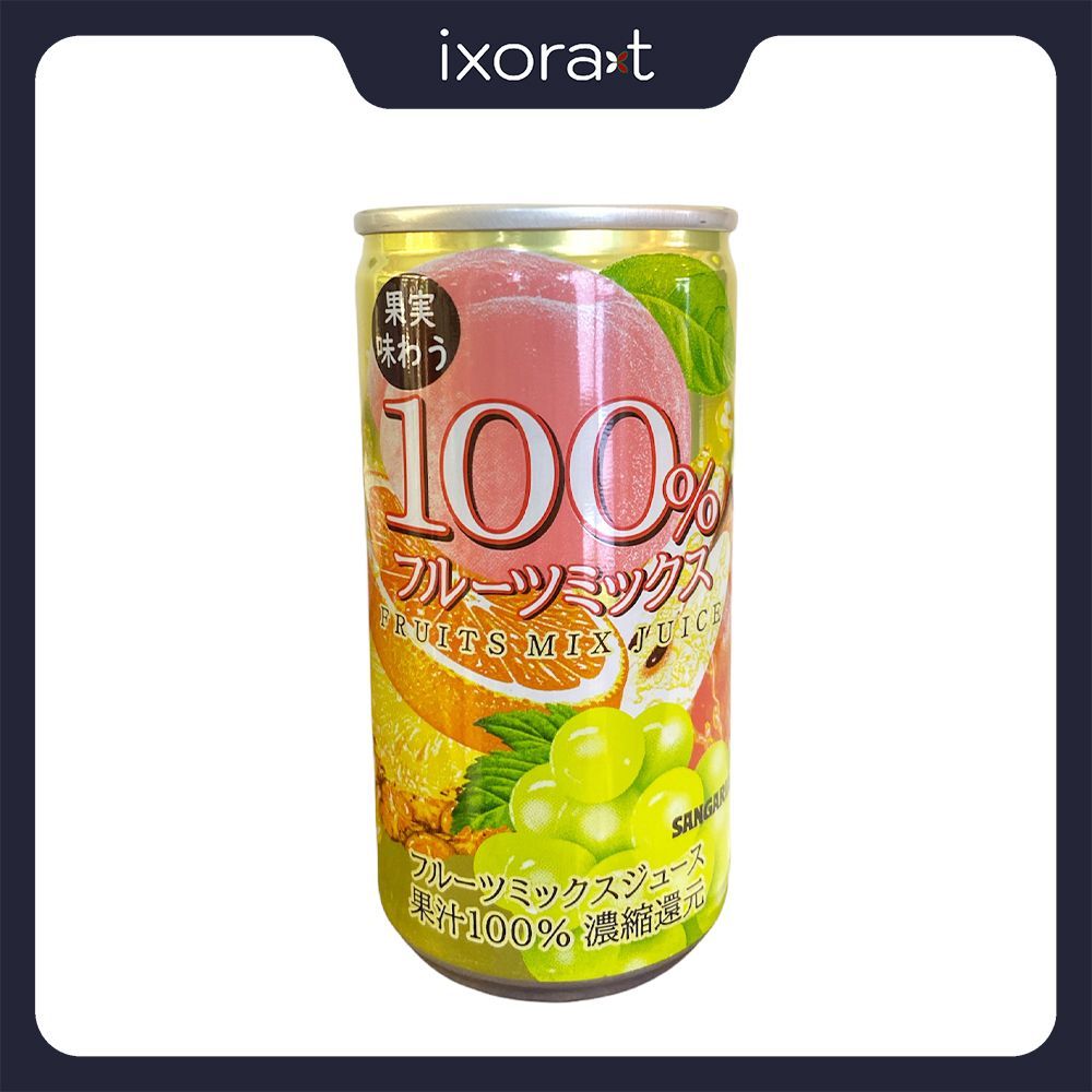 Nước Ép Trái Cây Sangaria 100% Fruit Mix Juice 190Ml