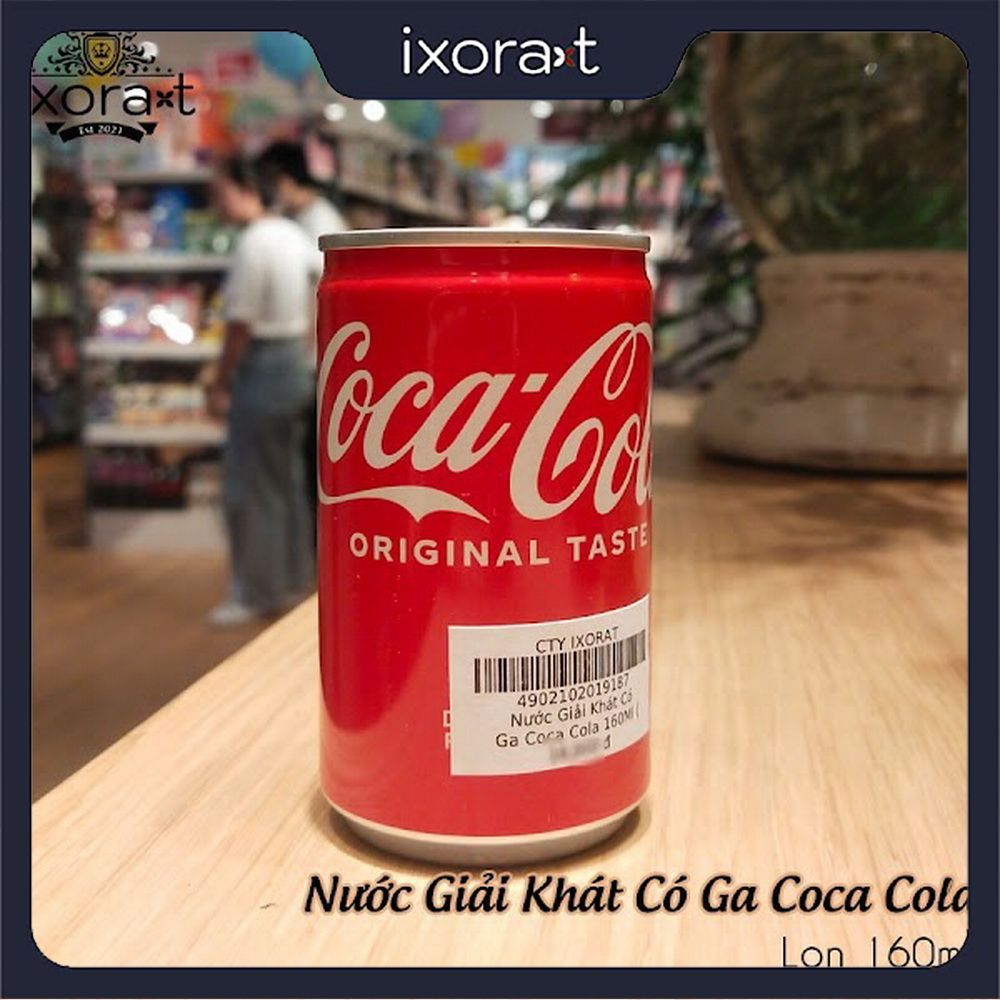 Nước Giải Khát Có Ga Coca Cola 160Ml ( lon)