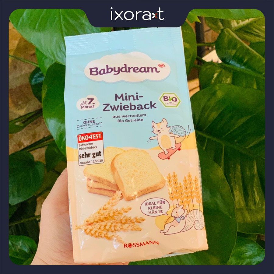 BABYDREAM BÁNH MÌ ZWIEBACK 100GR