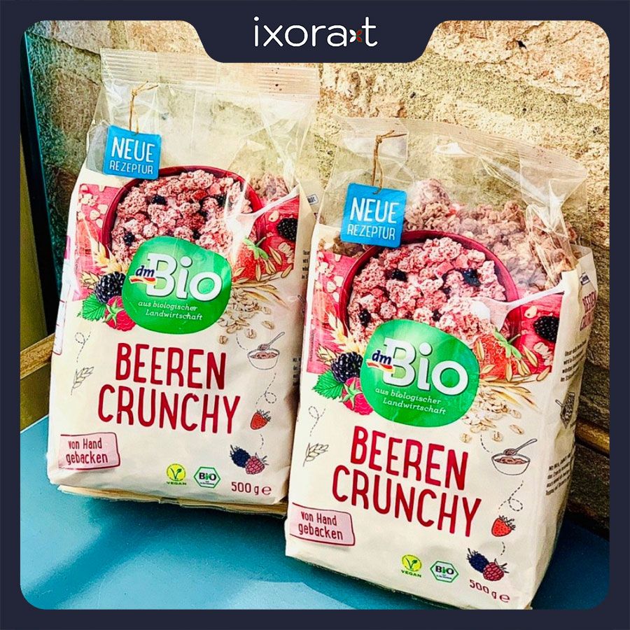 YẾN MẠCH HỮU CƠ SẤY GIÒN VỊ DÂU BEEREN CRUNCHY