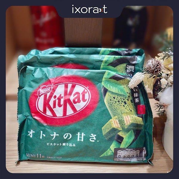 Bánh Kitkat Trà xanh - Mini 11c Nhật