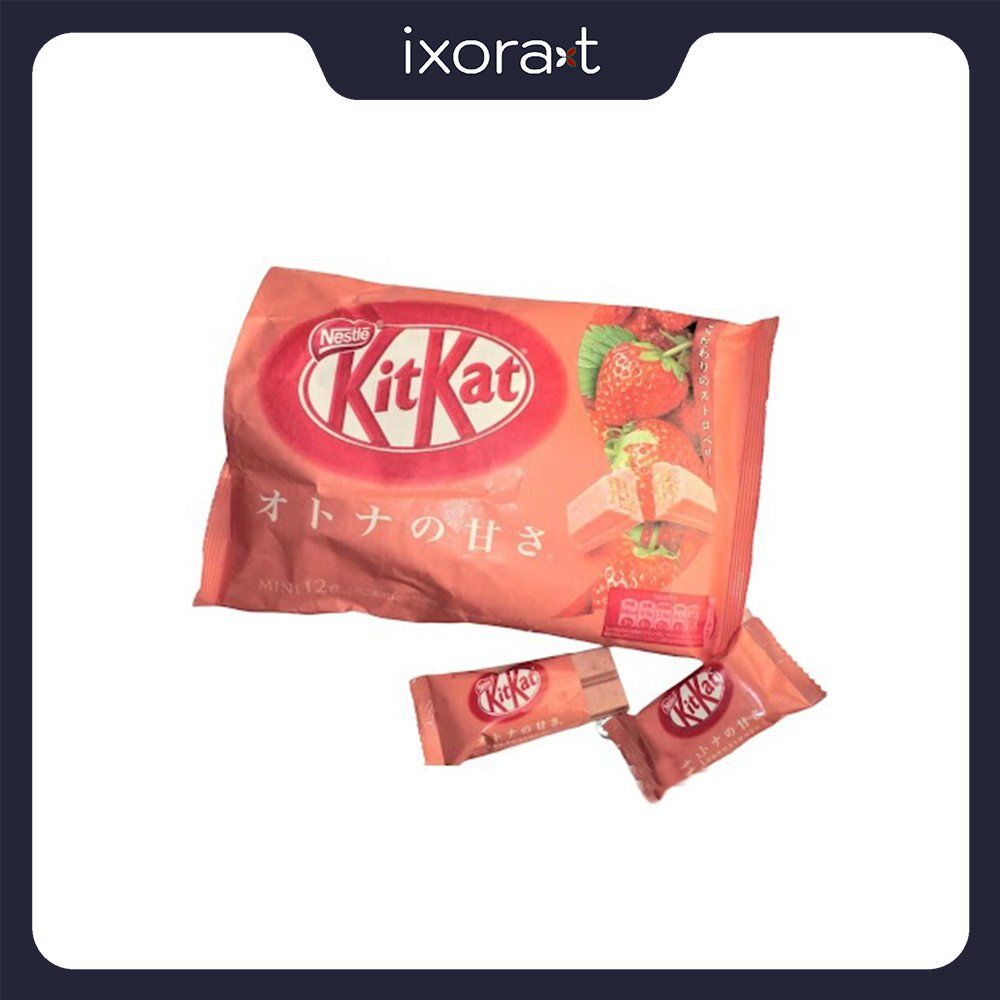 KitKat mini kem dâu 11c