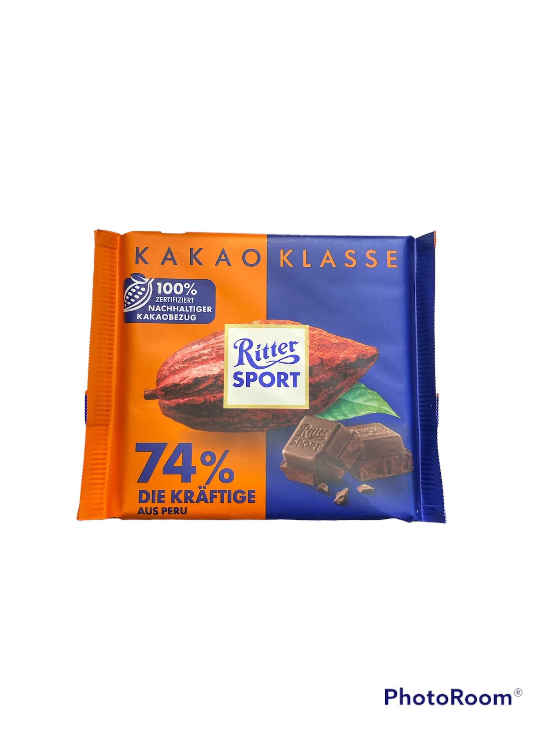 Chocolate đen 74% Cacao Ritter Sport 100g - Hàng Đức