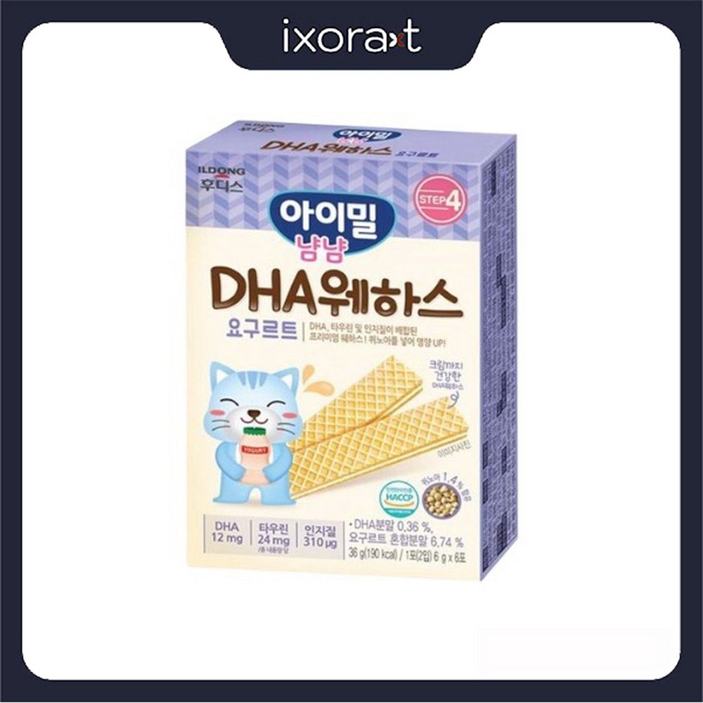 Bánh xốp ILDONG vị sữa chua 36g 12m+