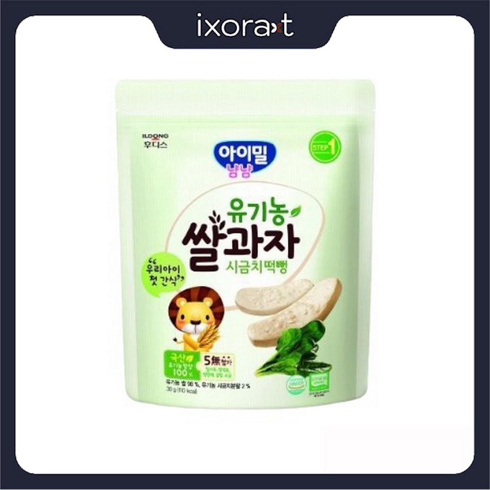 Bánh Gạo ILDONG hữu cơ vị gạo 30g 6m+ HQ