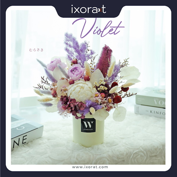 Hoa khô - Violet