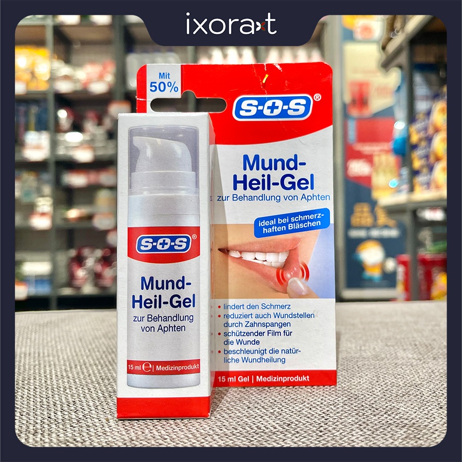 Gel Trị Nhiệt Miệng SOS Mund-Heil-Gel 15ml