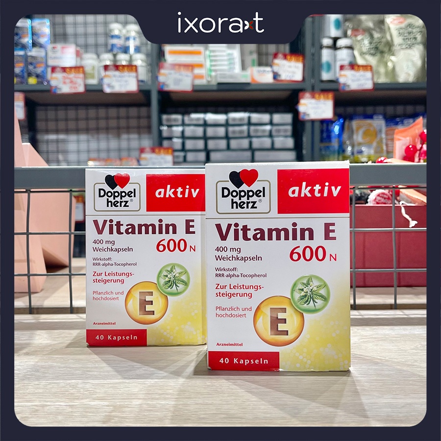 Doppelherz Vitamin E 600 N Viên Nang 40 viên