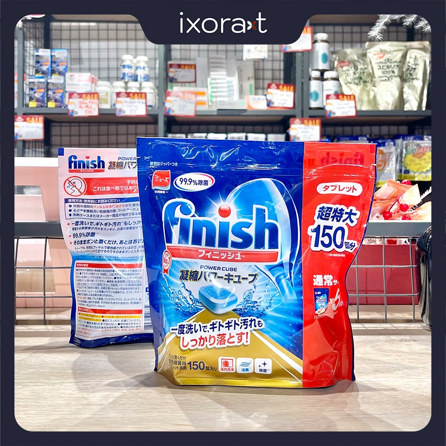 Viên rửa bát Finish túi to 150 viên