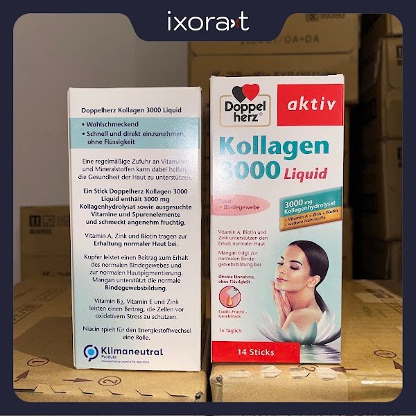 Collagen 3000 Liquid dạng nước Doppelherz