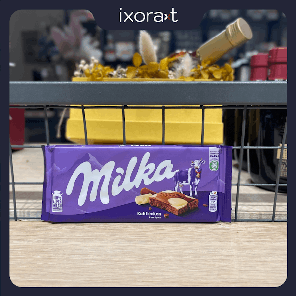 Chocolate Milka bò sữa Kuhflecken 100g