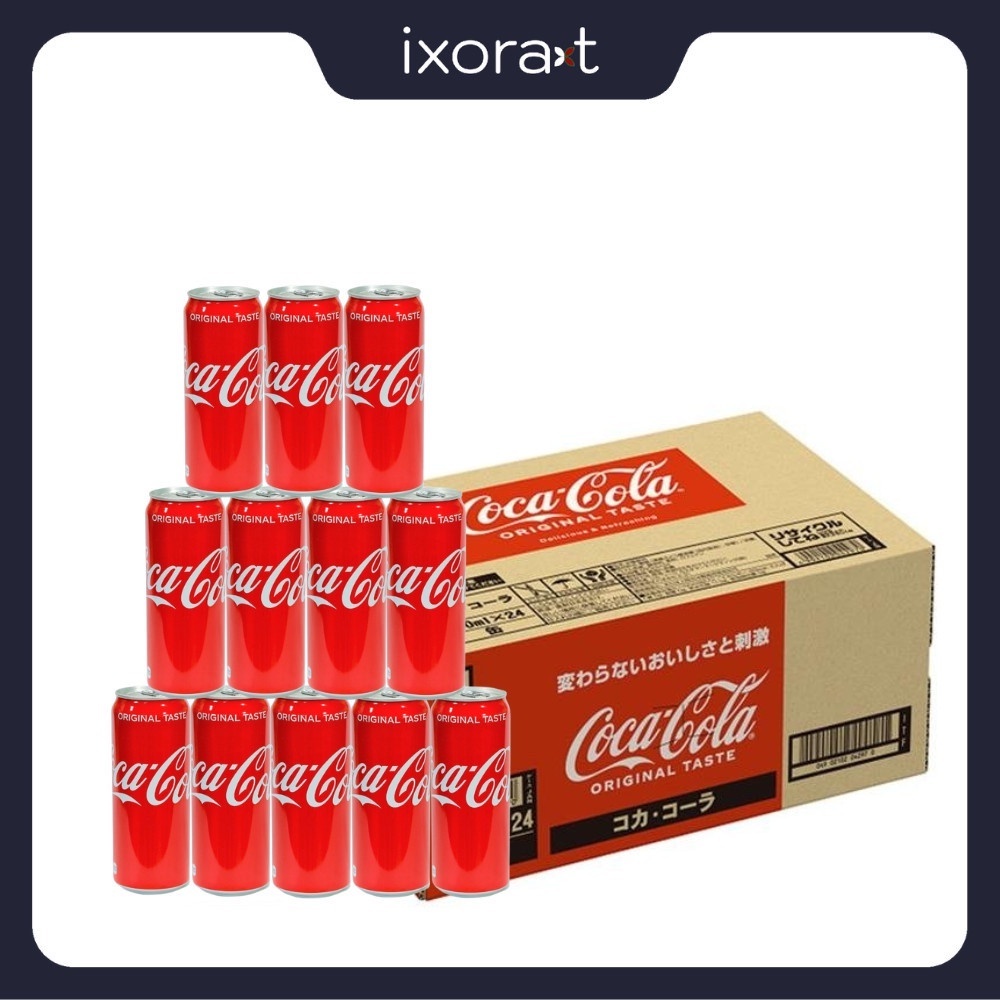 Thùng 24 lon Nước ngọt Coca Cola Nhật bản lon 500ml