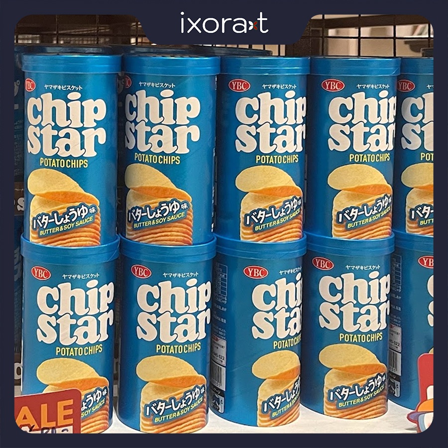 Khoai tây chiên Chipstar YBC vị nước tương 45g xanh dương