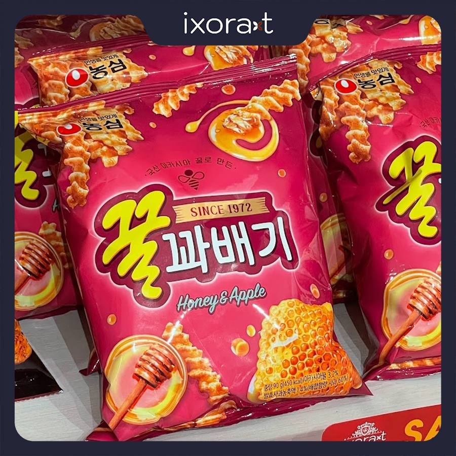 Snack táo mật ong Nongshim 90g