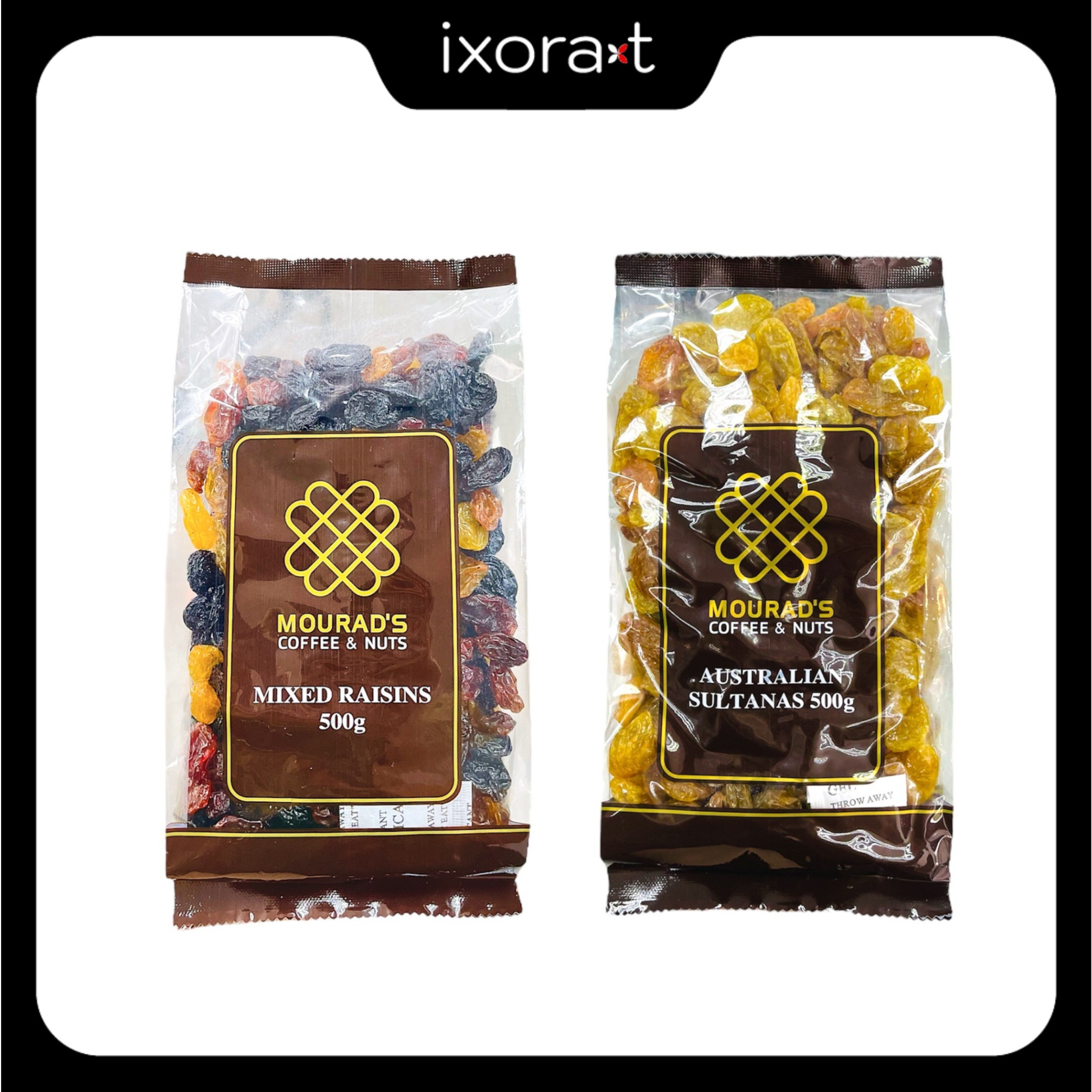 Nho Mix Sấy khô Mourad's Coffee & Nuts 500g