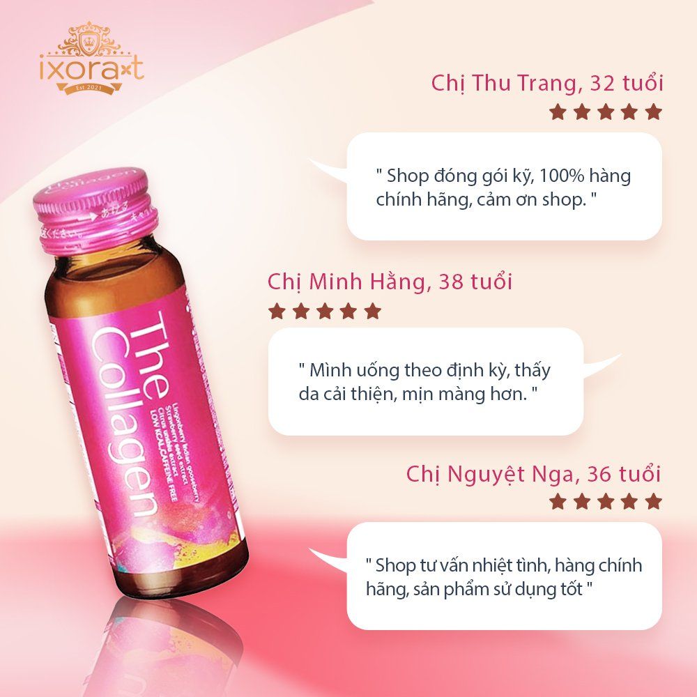 Review sản phẩm The Collagen Shiseido Nhật dạng nước mẫu mới