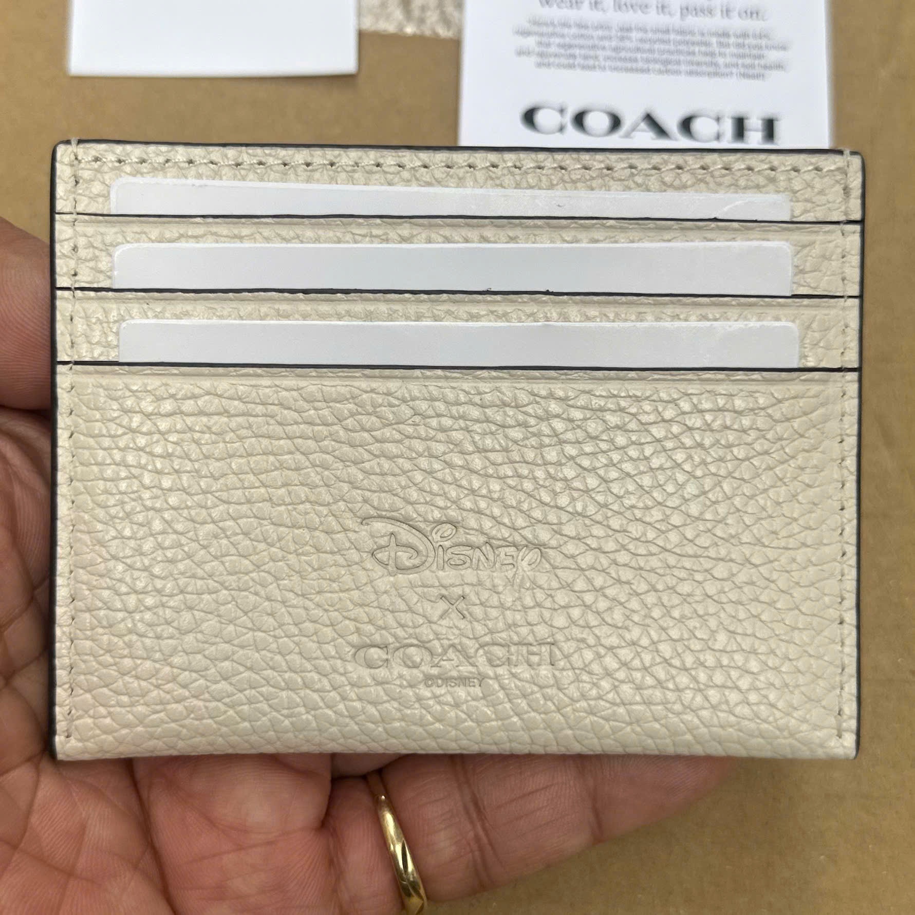 Coach CR375 Disney X Coach Card Case In Regenerative Leather With Motif 14.jpg