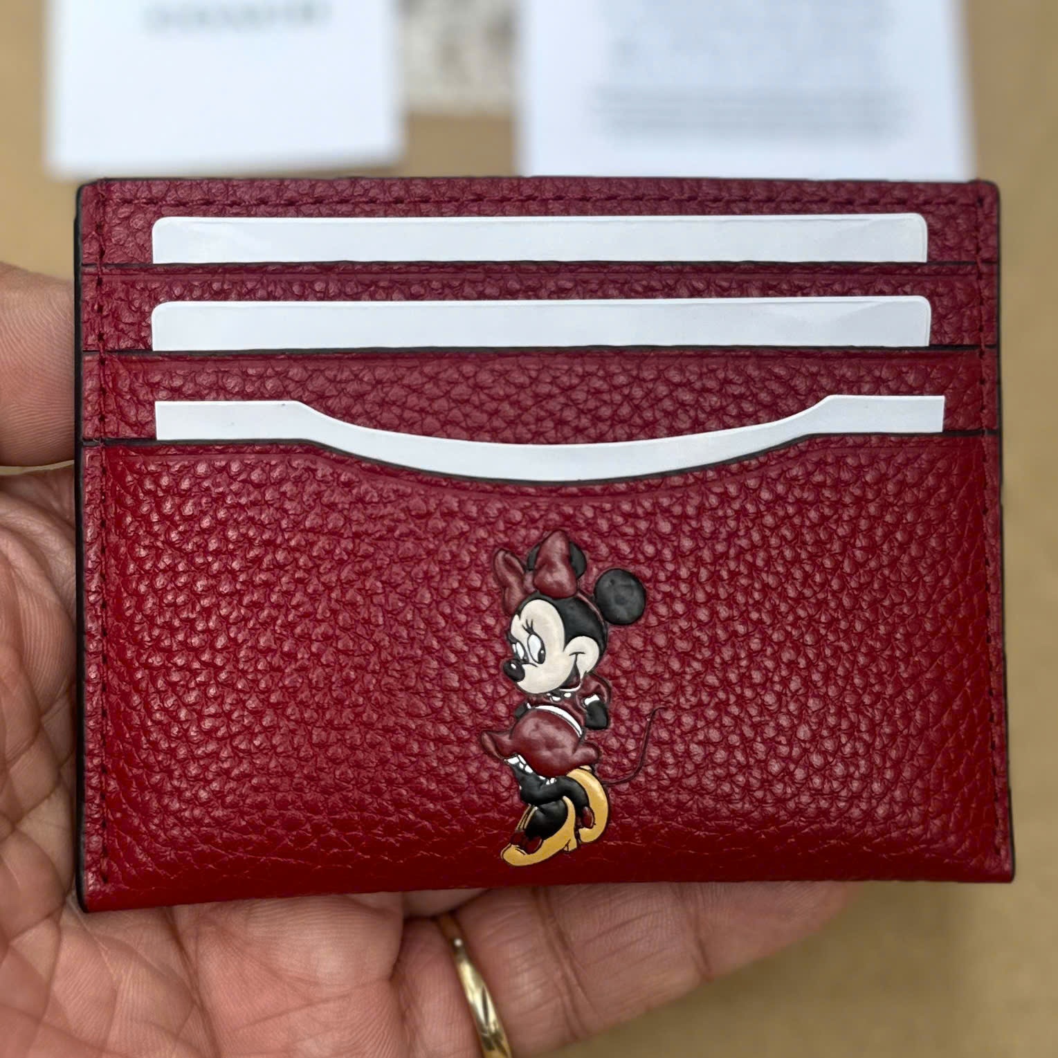 Coach CR375 Disney X Coach Card Case In Regenerative Leather With Motif 33.jpg