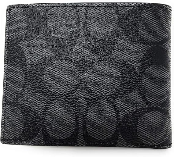 Coach F75912 Slim Billfold Black 1.jpg