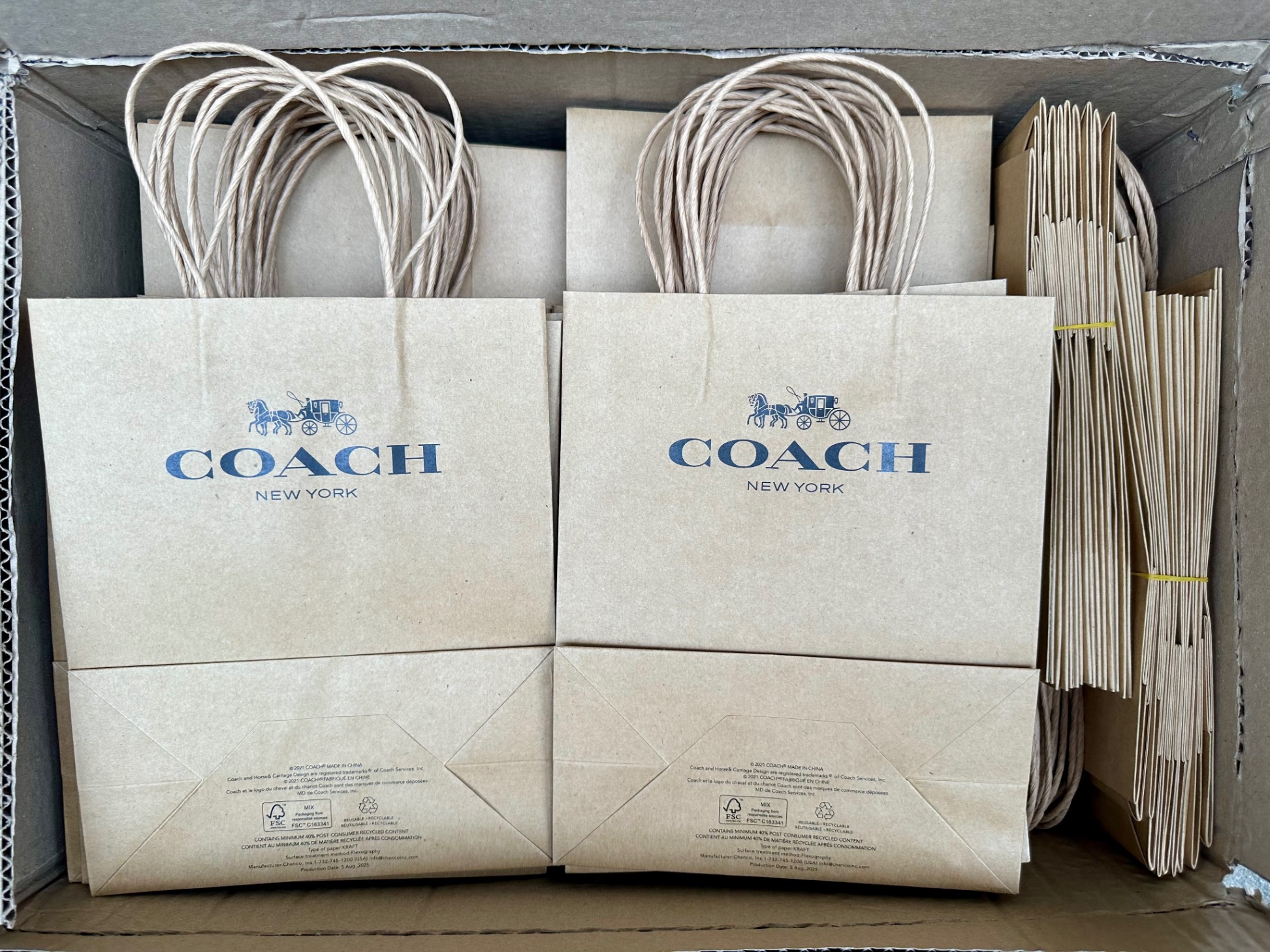 Coach Paper Bag Size M 1.jpg