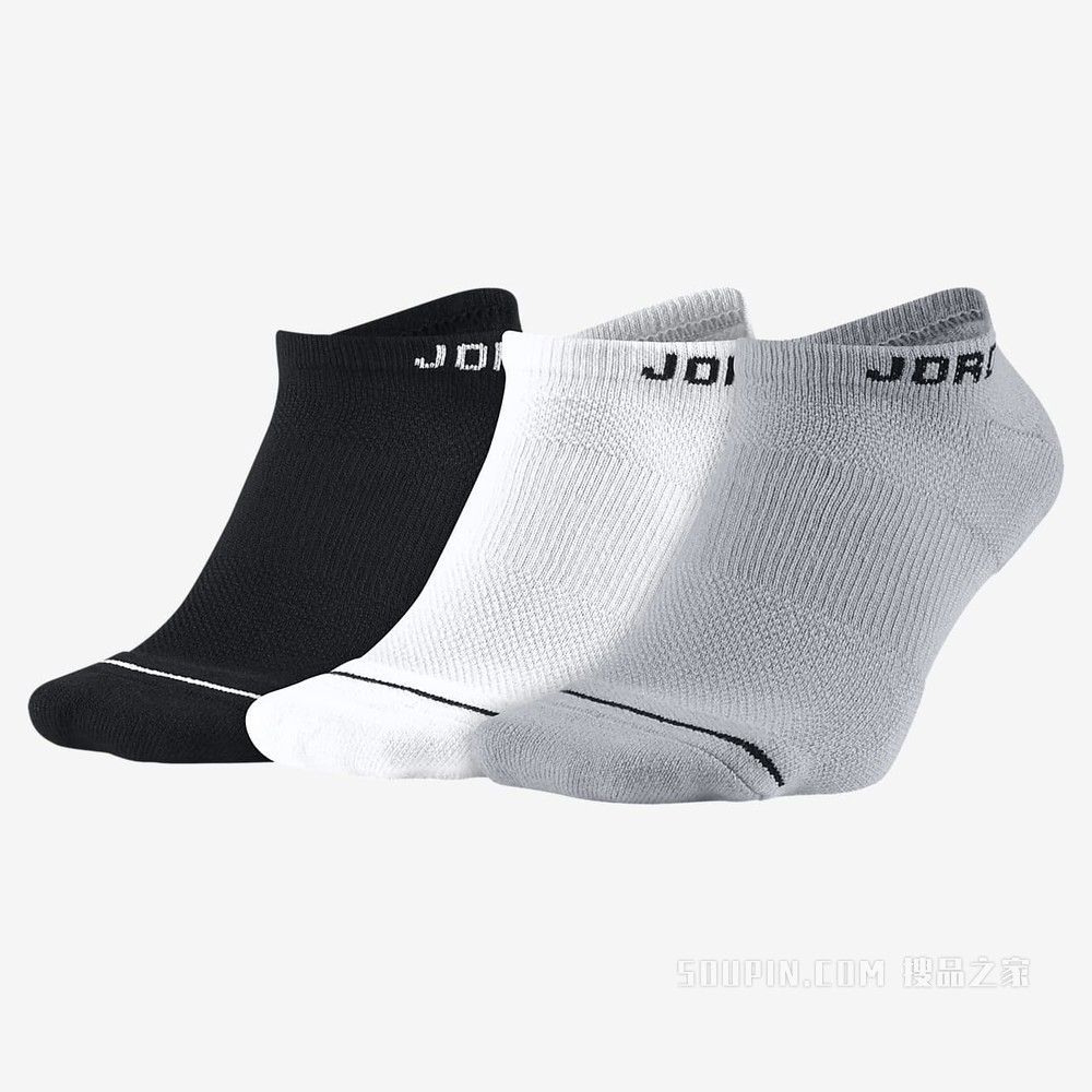 Nike SX5546-018 Jordan Socks No Show Black 21.jpg
