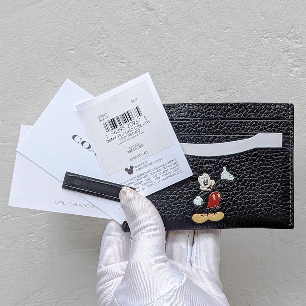 Coach CR375 Disney X Coach Card Case In Regenerative Leather With Motif 3.jpg