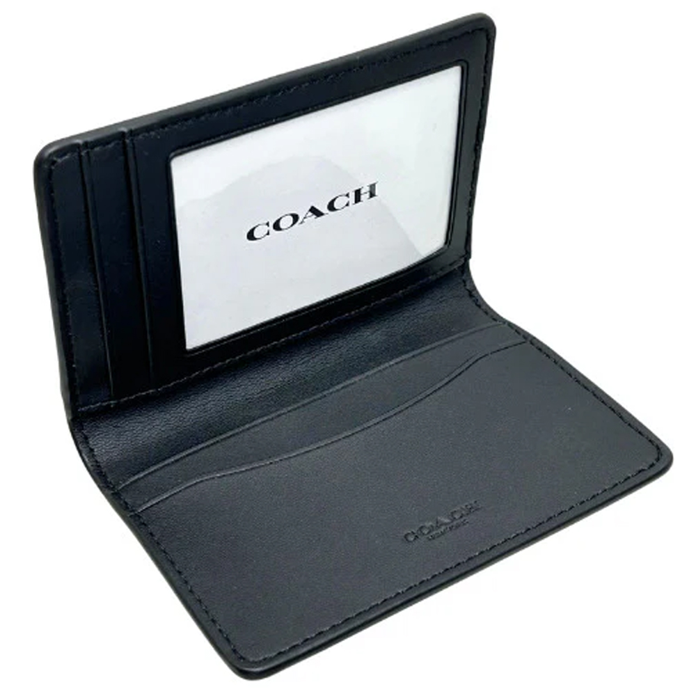 Coach CW367 ID Card Signature Canvas Black 11.jpg