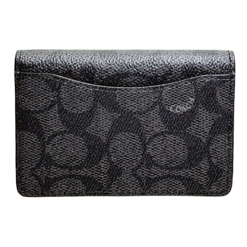 Coach CW367 ID Card Signature Canvas Black 11.jpg