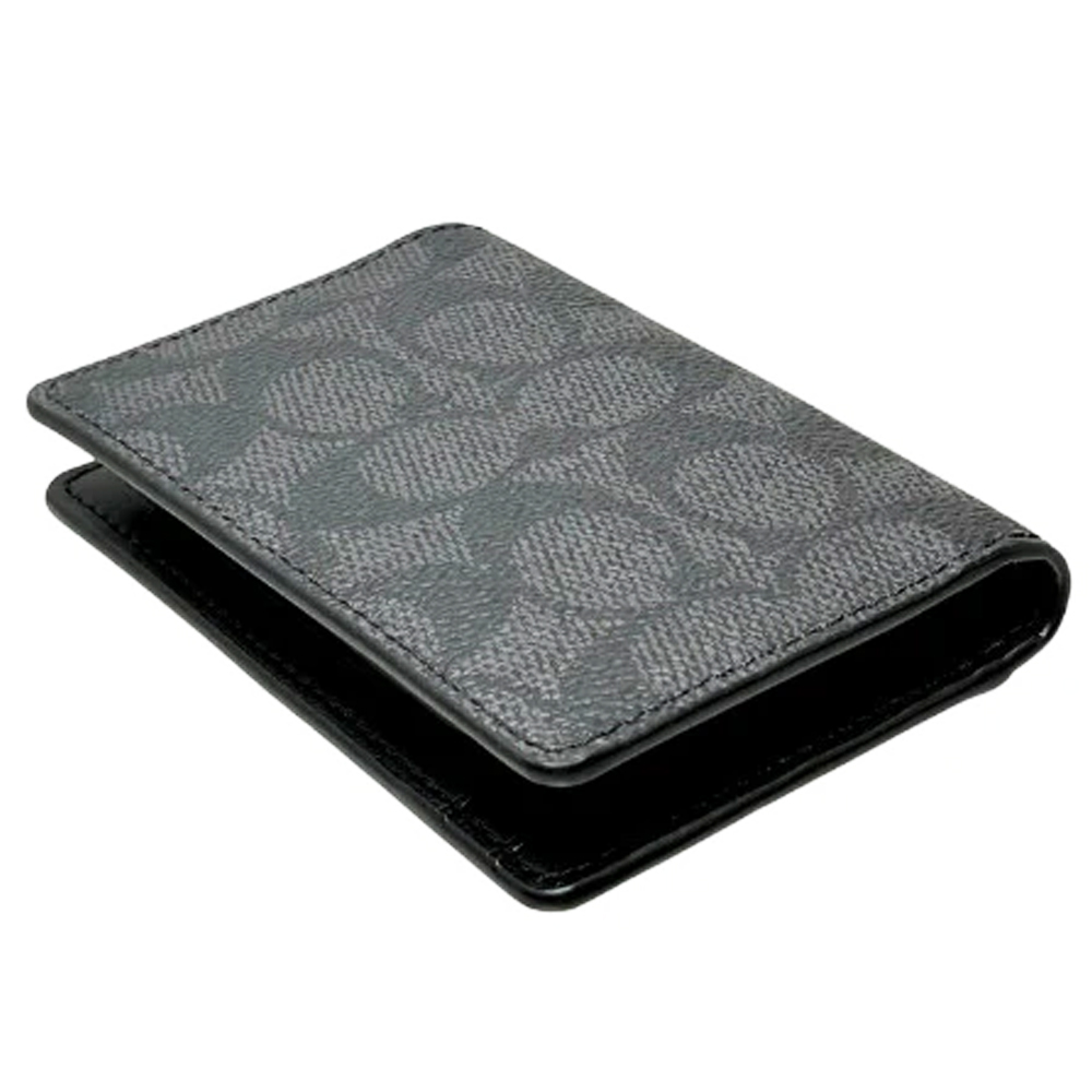 Coach CW367 ID Card Signature Canvas Black 11.jpg