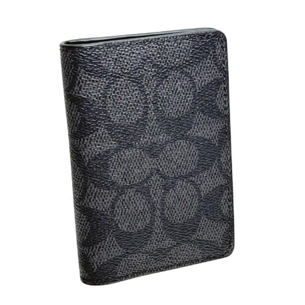 Coach CW367 ID Card Signature Canvas Black 11.jpg