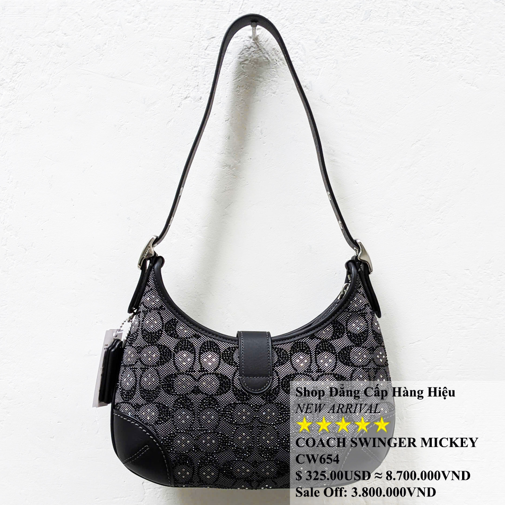 Coach CW654 Hamptons Hobo Limited Canvas Black 21.jpg