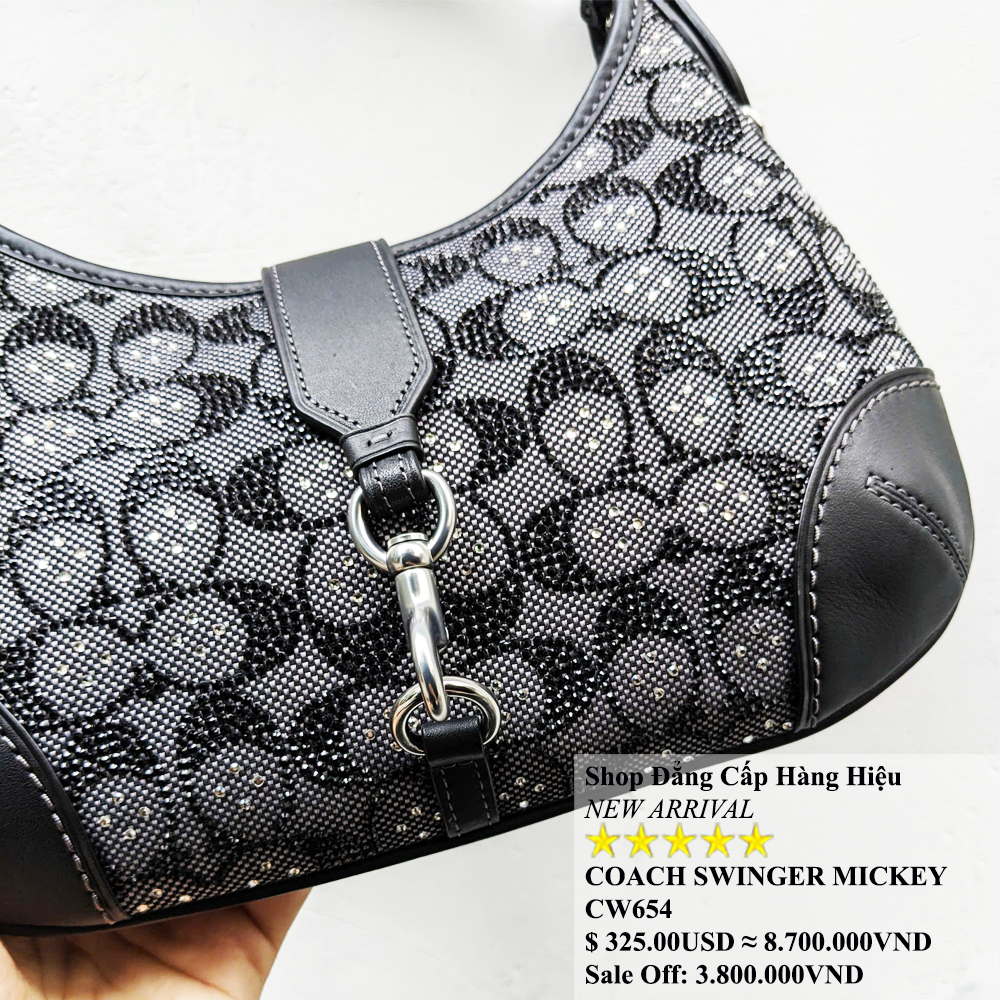 Coach CW654 Hamptons Hobo Limited Canvas Black 21.jpg