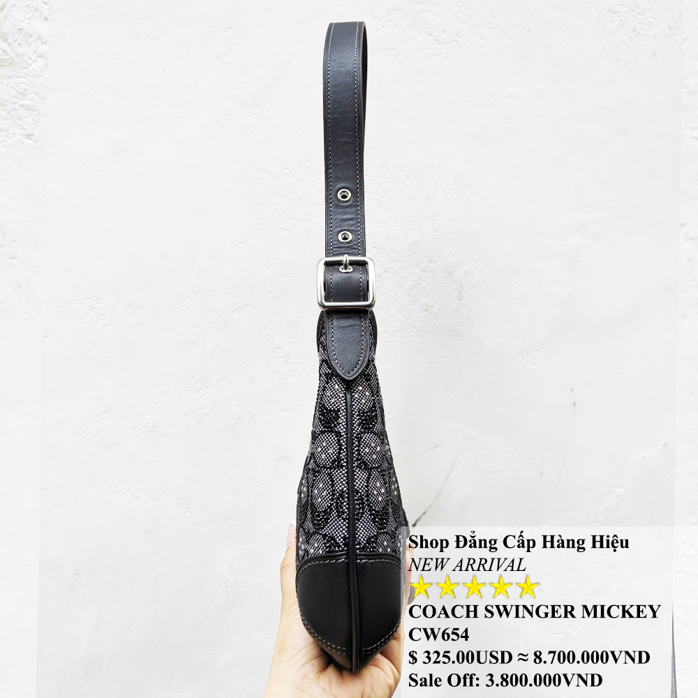 Coach CW654 Hamptons Hobo Limited Canvas Black 21.jpg