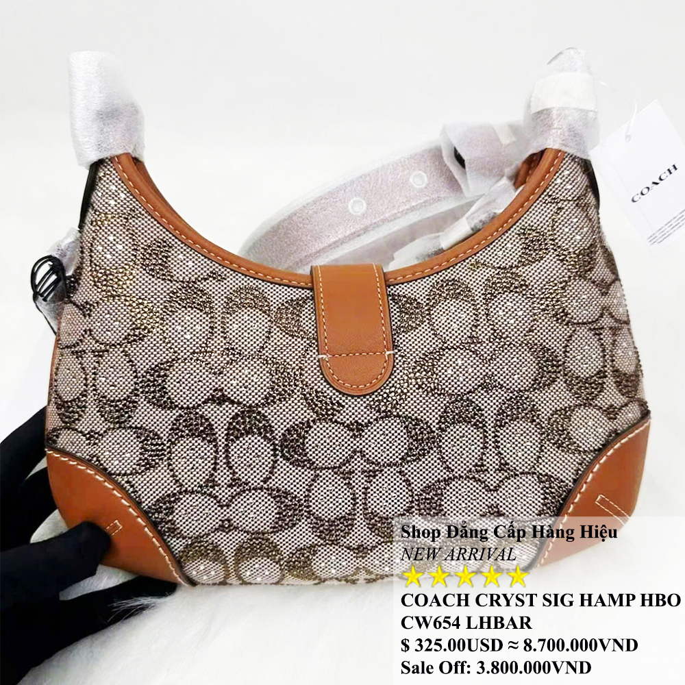 Coach CW654 Hamptons Hobo Limited Canvas Brown 2.jpg