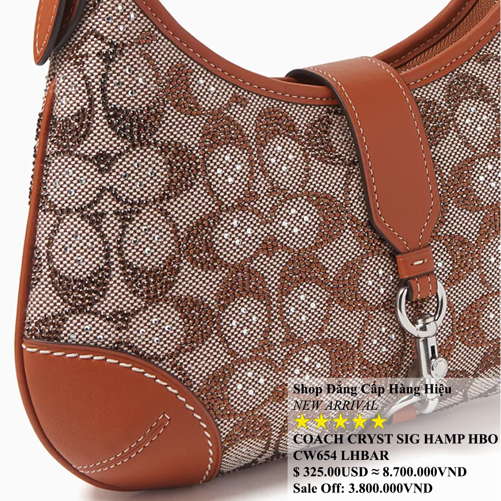 Coach CW654 Hamptons Hobo Limited Canvas Brown 2.jpg