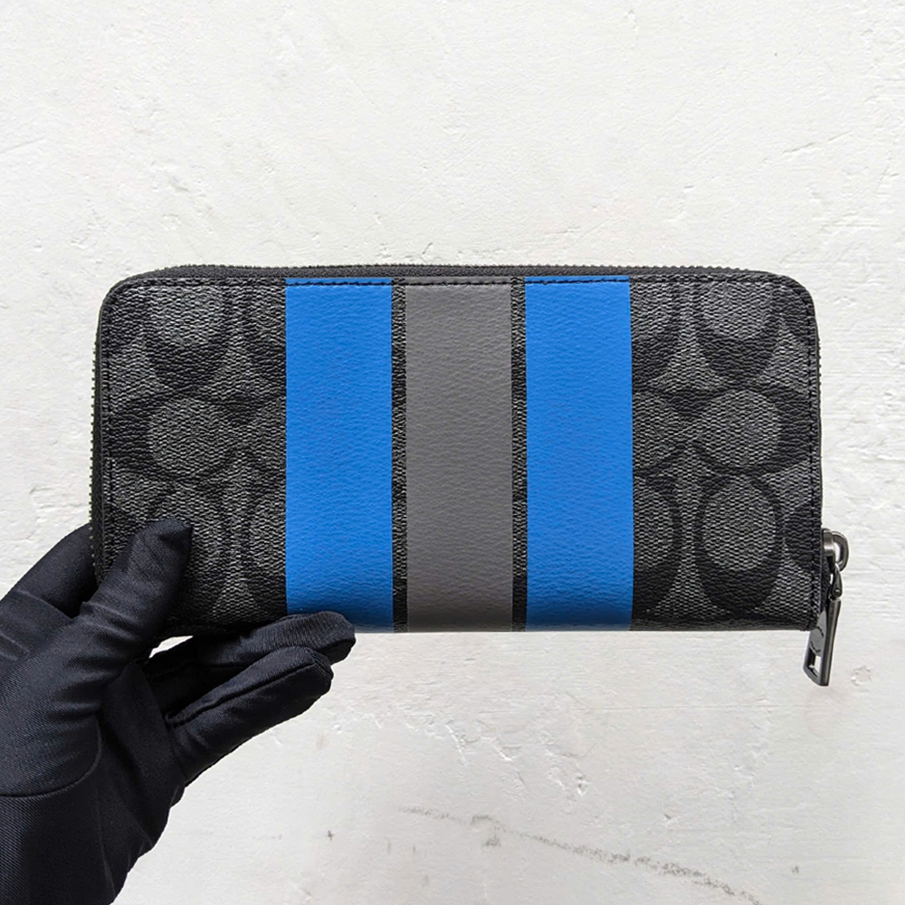 Coach F55484 Men Accordion Wallet With Varsity Midnight Blue Brown Blue 2.jpg