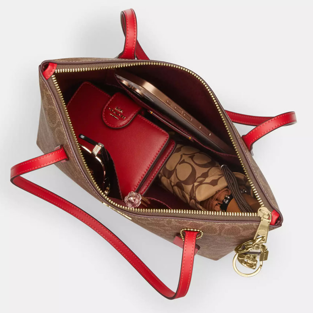 Coach CBT18 Tan Carnation 1.jpg