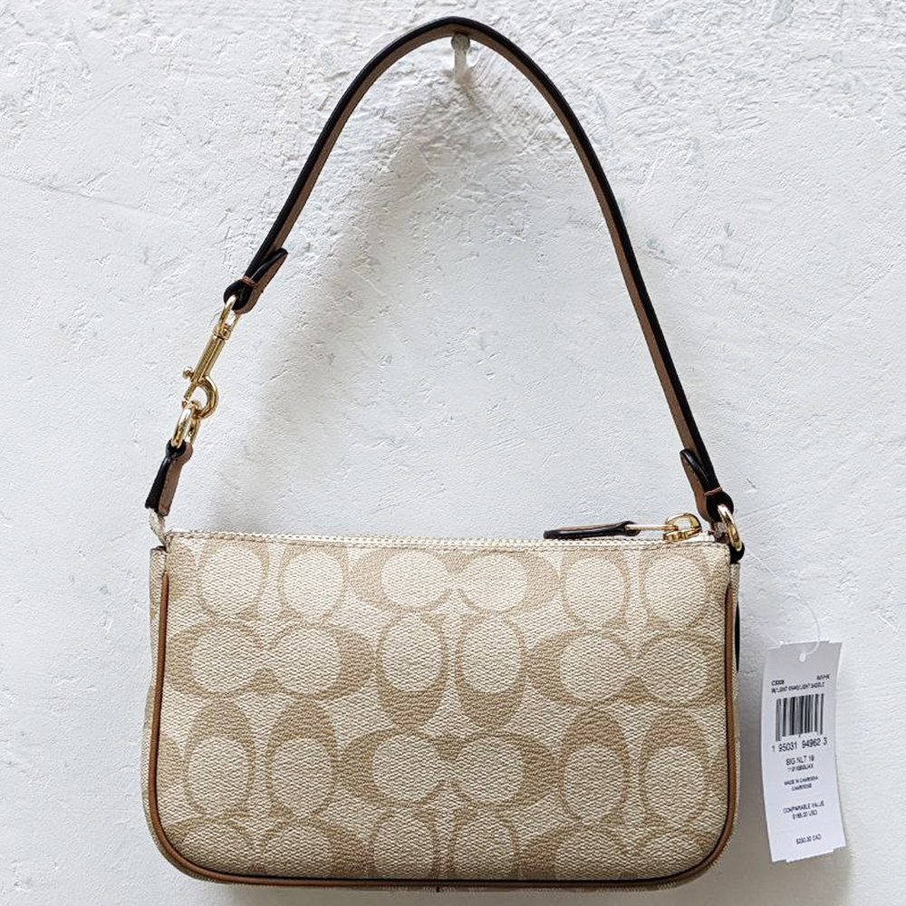 Coach C3308 IMVHK Nolita 19 Canvas Light Khaki Brown 21.jpg